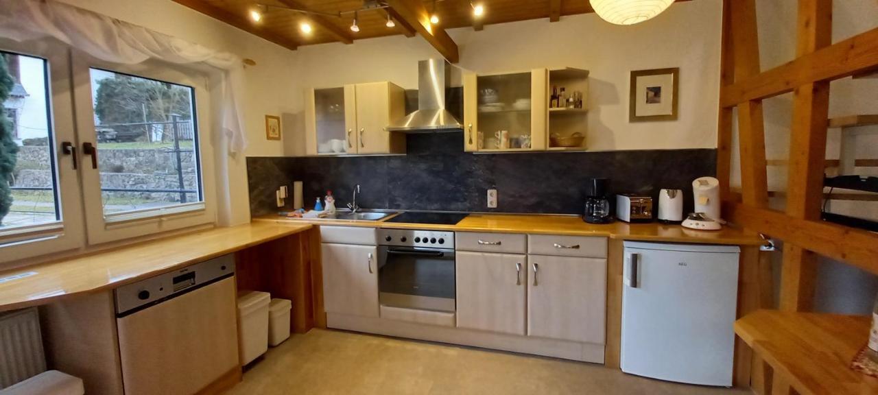 Ferienhaus "Am Schleifenbach" Saalfeld Saale エクステリア 写真