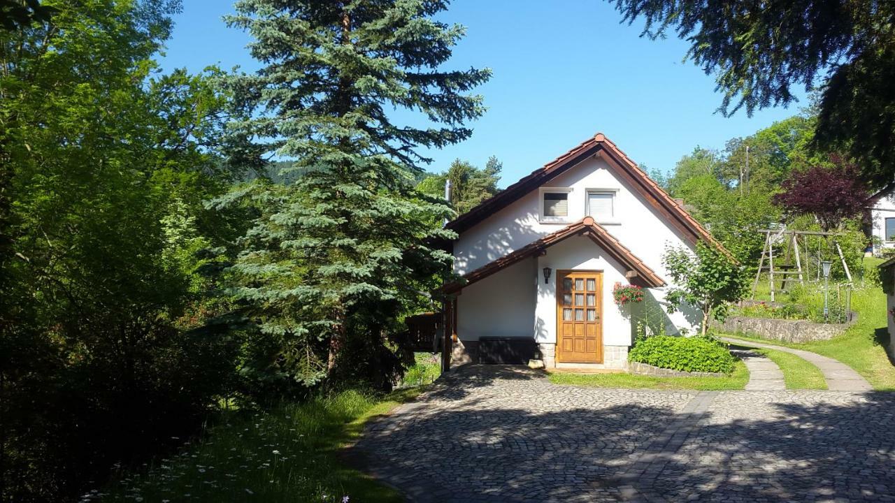 Ferienhaus "Am Schleifenbach" Saalfeld Saale エクステリア 写真